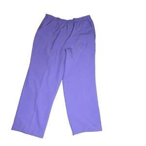 Sara Morgan for Haband lavender Wide-Leg Pull-On Pants